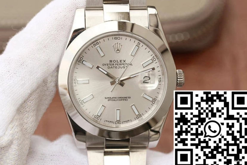 Dial Rolex White M126300-0005 Factory EW Datejust 0310